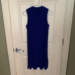 Royal Blue Sleeveless Dress